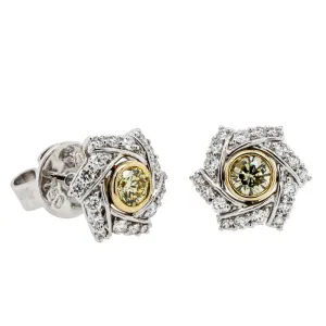 18ct White Gold Diamond Katarina Earrings