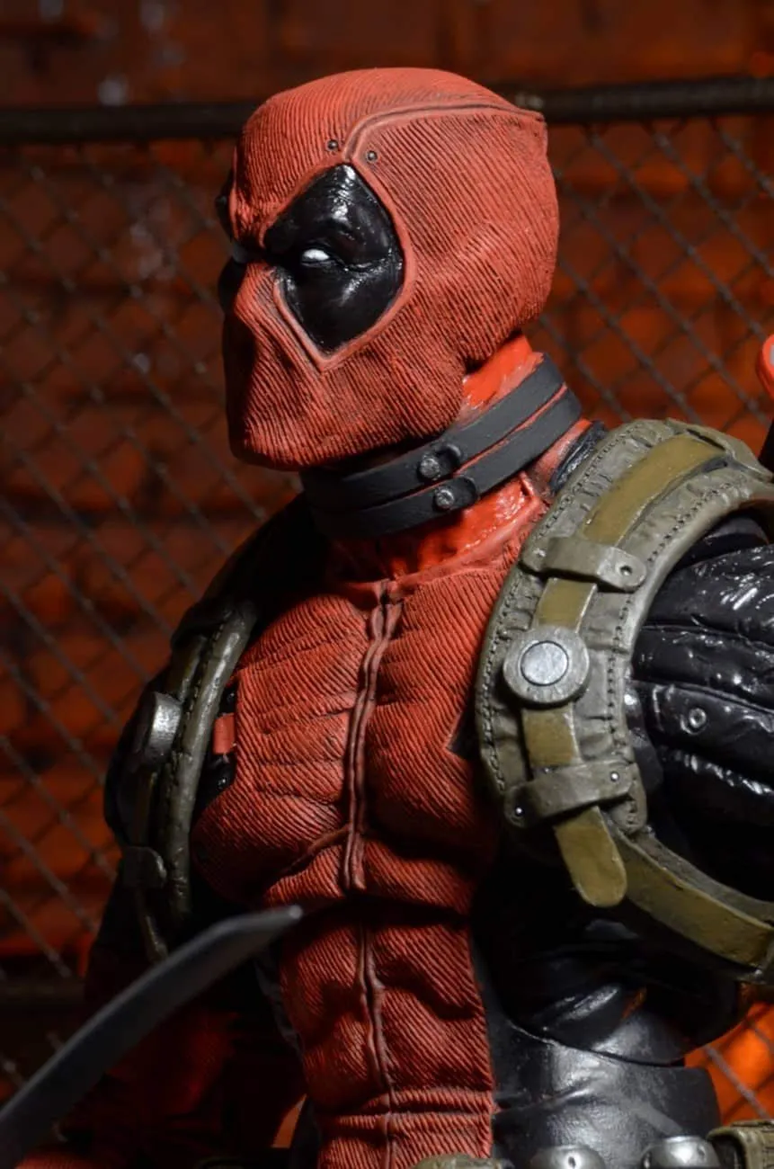 18" Inch Tall Deadpool 1/4 Scale NECA Figure Discontinued (Deadpool)