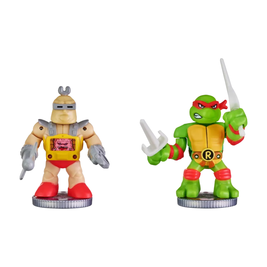 Akedo Teenage Mutant Ninja Turtles S1 Versus Pack - Raphael Vs Krang