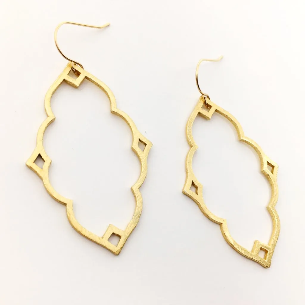 Alana Indian Brushed Earrings