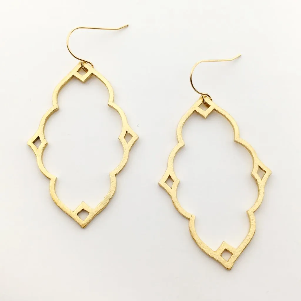 Alana Indian Brushed Earrings