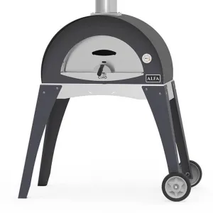 ALFA Ciao Leg Kit Silver Gray Color for Ciao Countertop Pizza Oven BF-CIAOM-GR