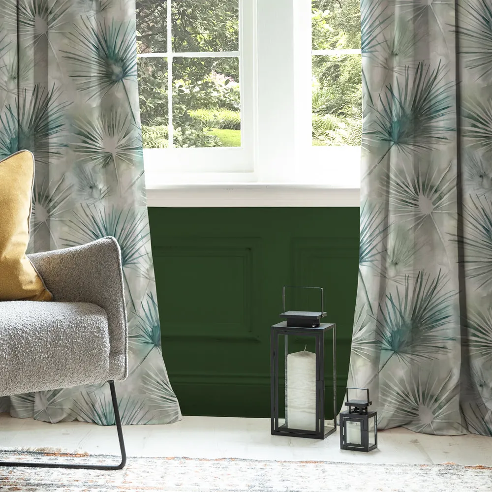 Amida Printed Fabric (By The Metre) Emerald