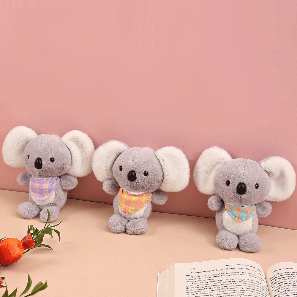 Baby koala plush keychain