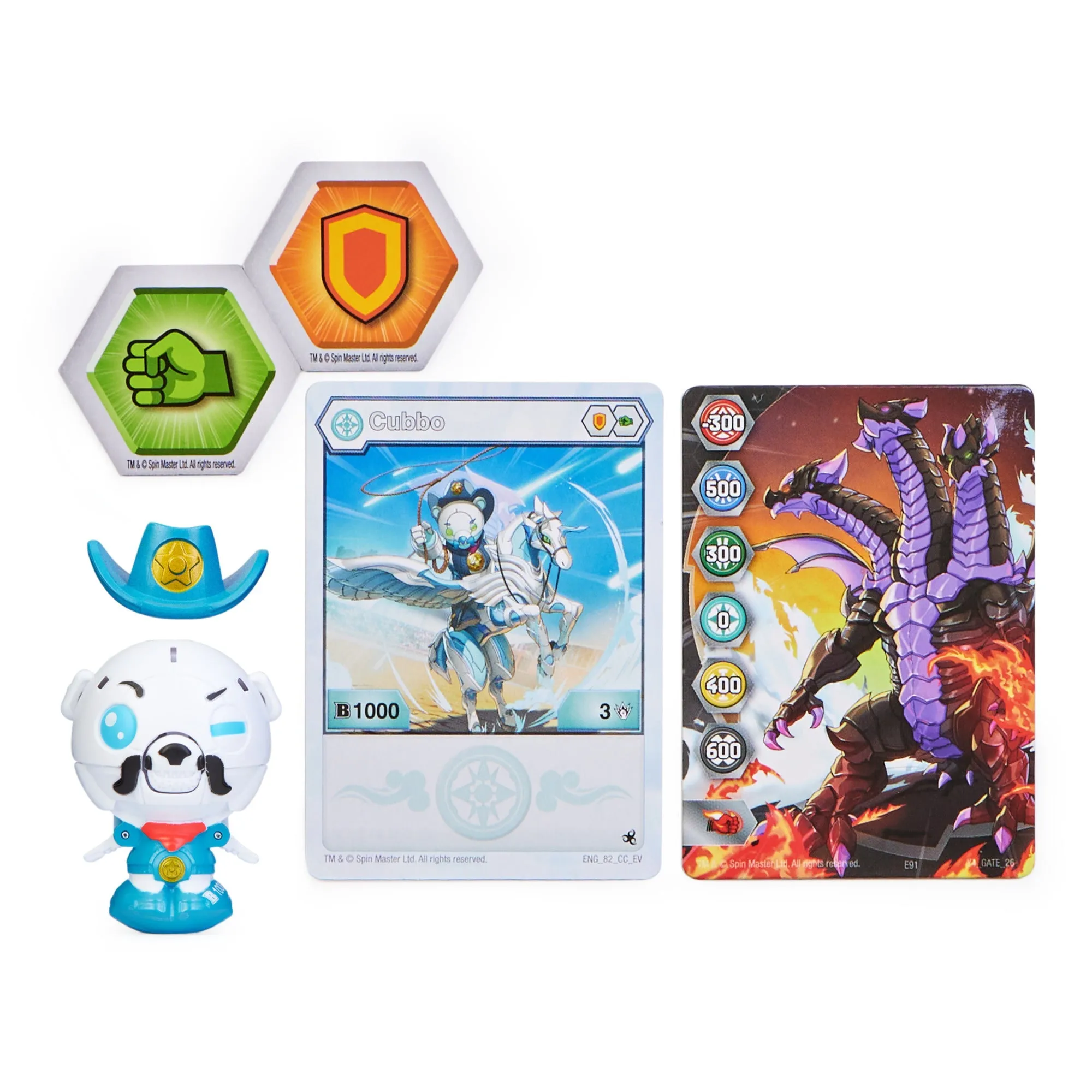 Bakugan Cubbo Single Pack Series 4 Sheriff