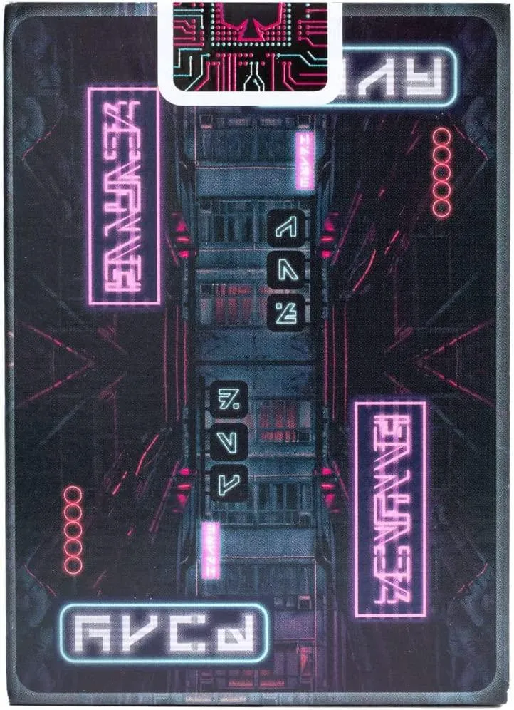 Bicycle Cyberpunk Cybercity Playing Cards