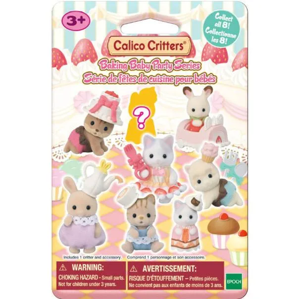 Calico Critters - Baking Baby Party Series Blind Bag