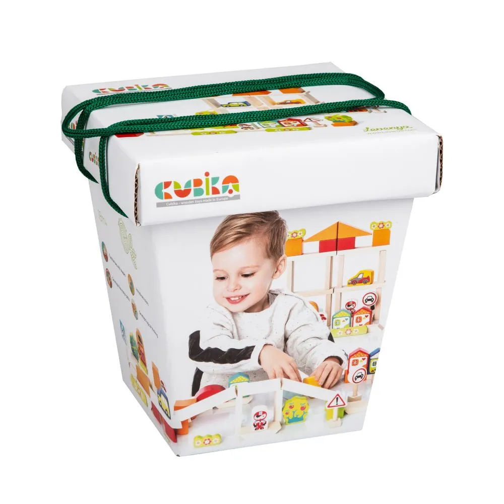 Cubika Eco Wooden Building Blocks