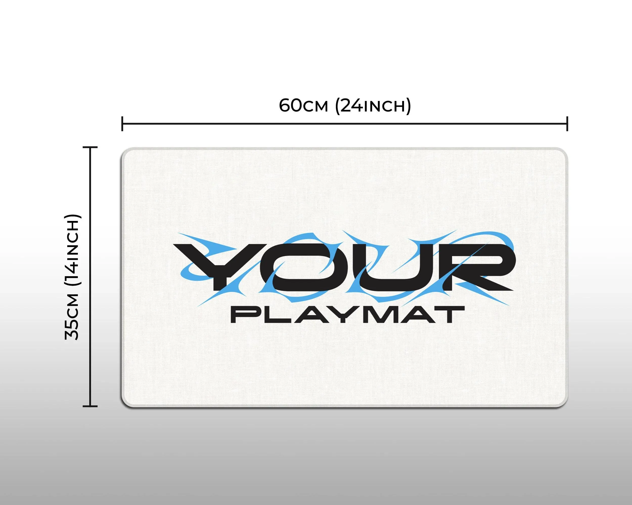 Cyberpunk Lotus - 24"x14" - Playmat MTG - Board Game Mat for TCG, Personalized Table Game Accessories