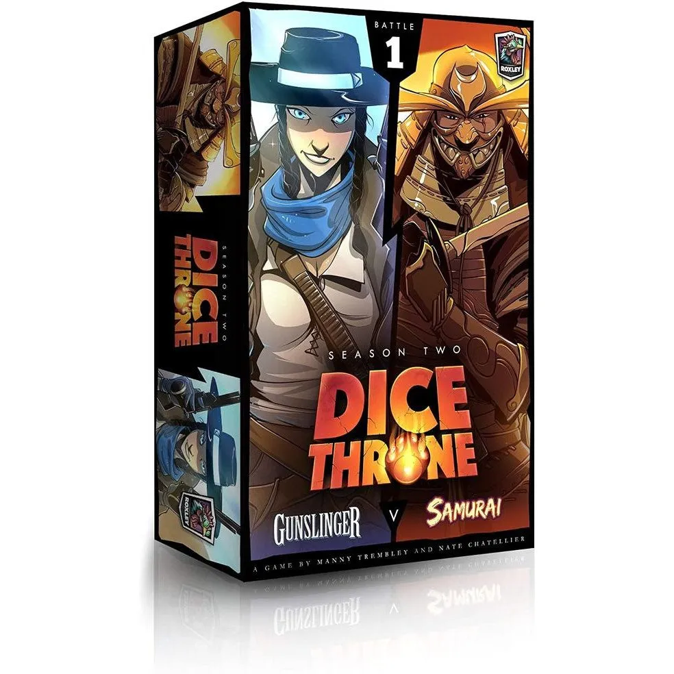 Dice Throne Season 2: Battle #1 Gunslinger/Samurai