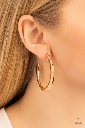 Earrings Learning Curve - Gold E151