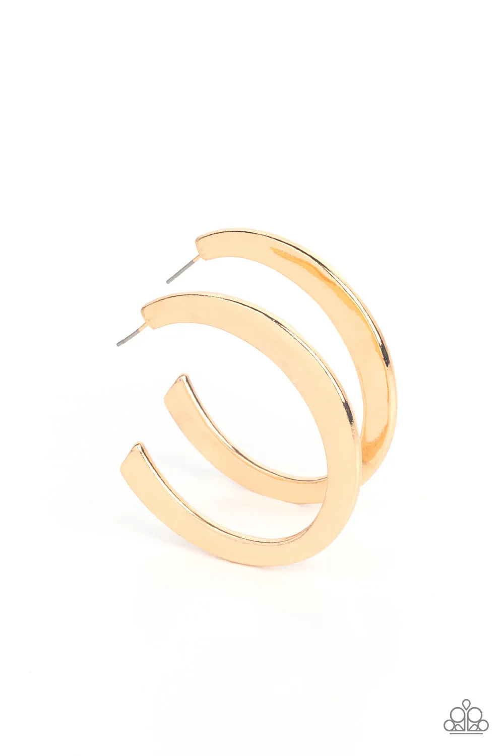 Earrings Learning Curve - Gold E151