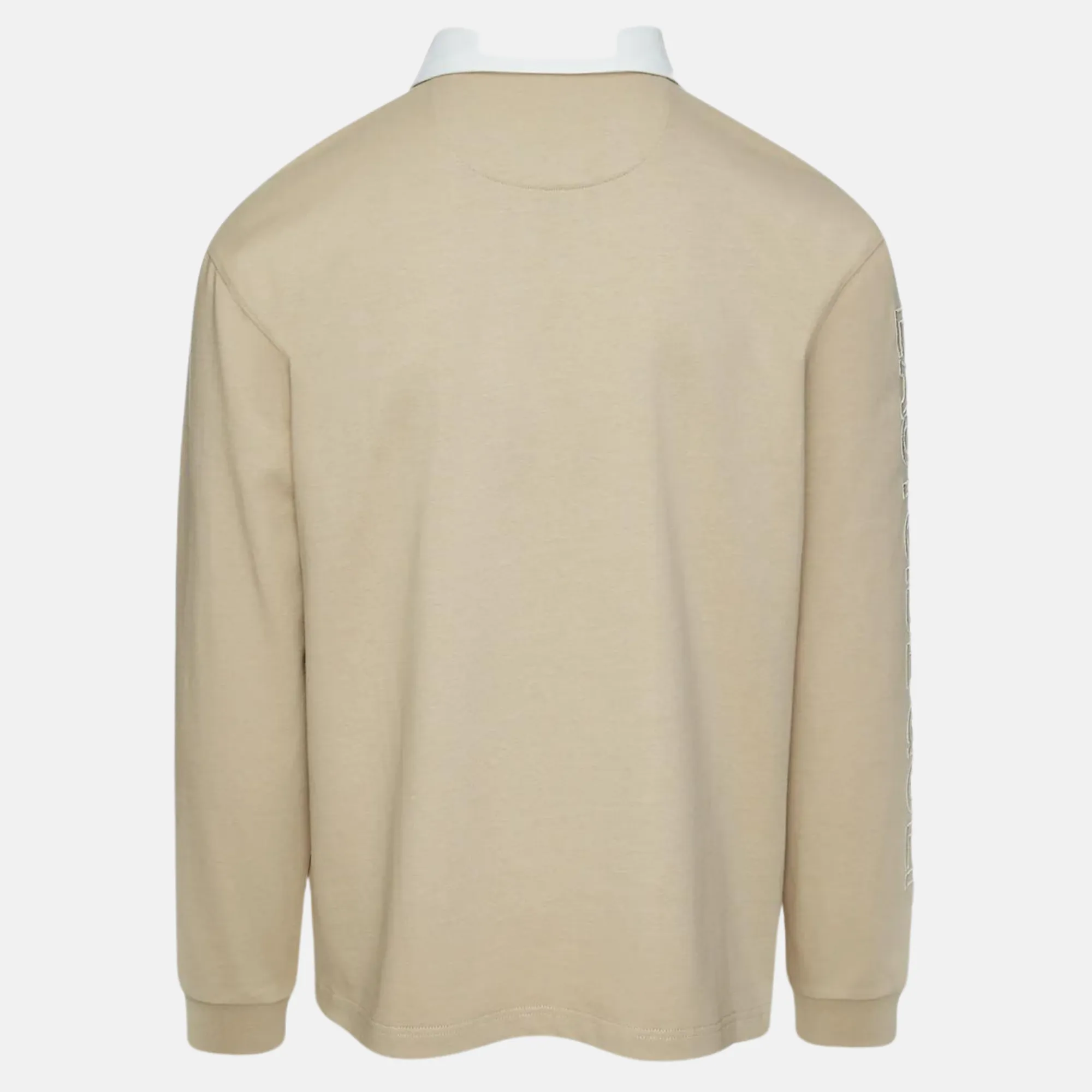 Eastside Golf Long Sleeve Pale Khaki Rugby Shirt