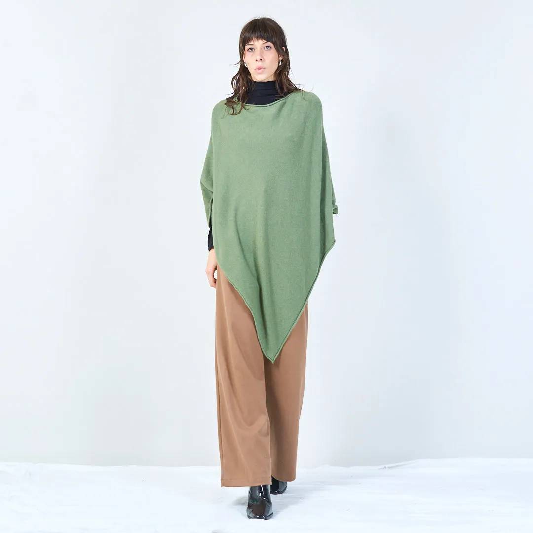 Elegant draped poncho wholesale