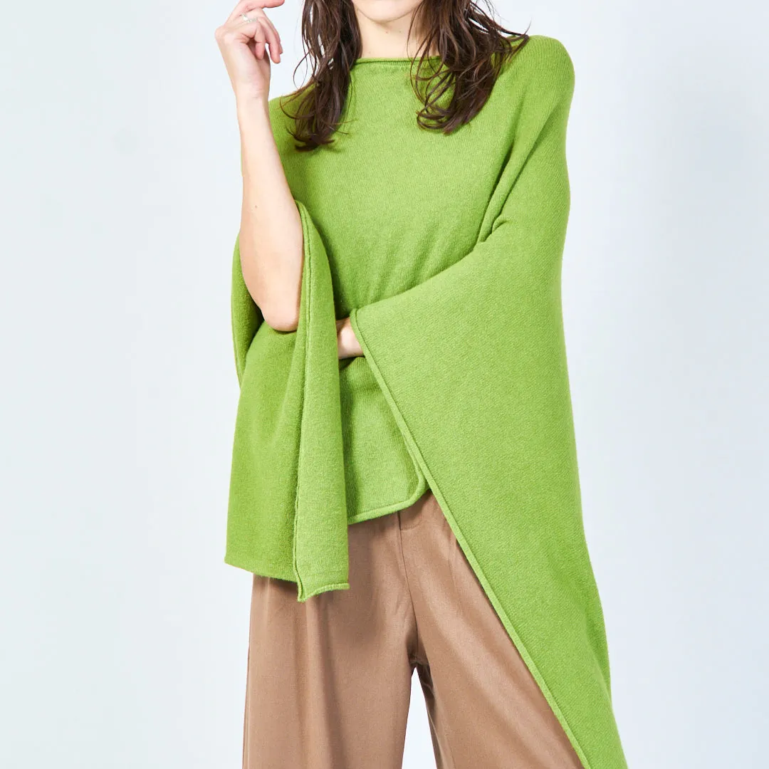 Elegant draped poncho wholesale