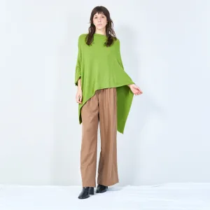 Elegant draped poncho wholesale