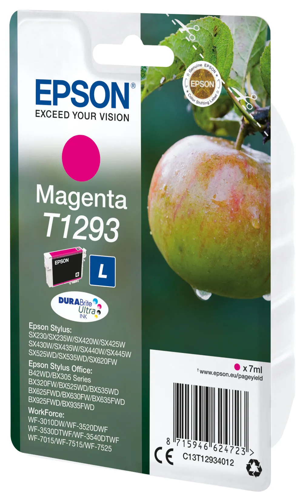 Epson T1293 - L Size - Magenta - Original - Ink Cartridge