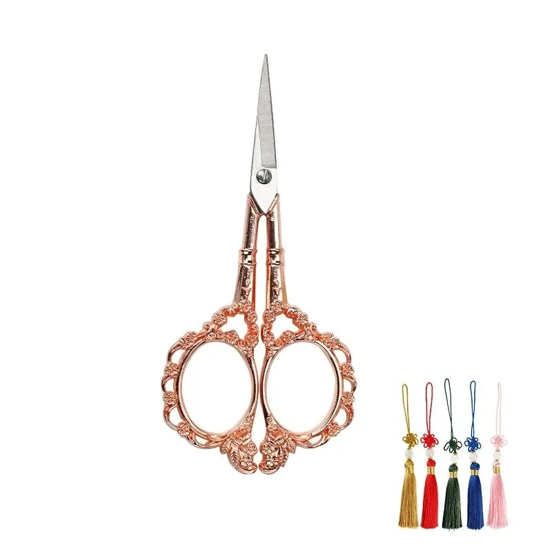 Exquisite Vintage Scissors with charm