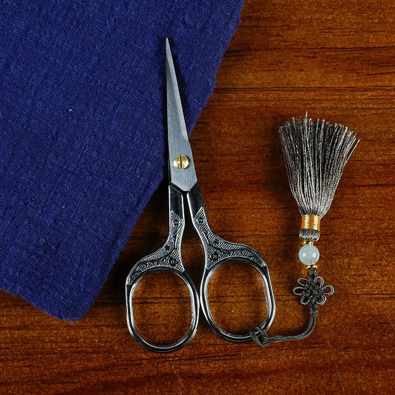 Exquisite Vintage Scissors with charm