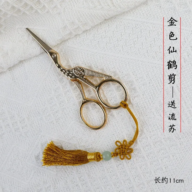 Exquisite Vintage Scissors with charm