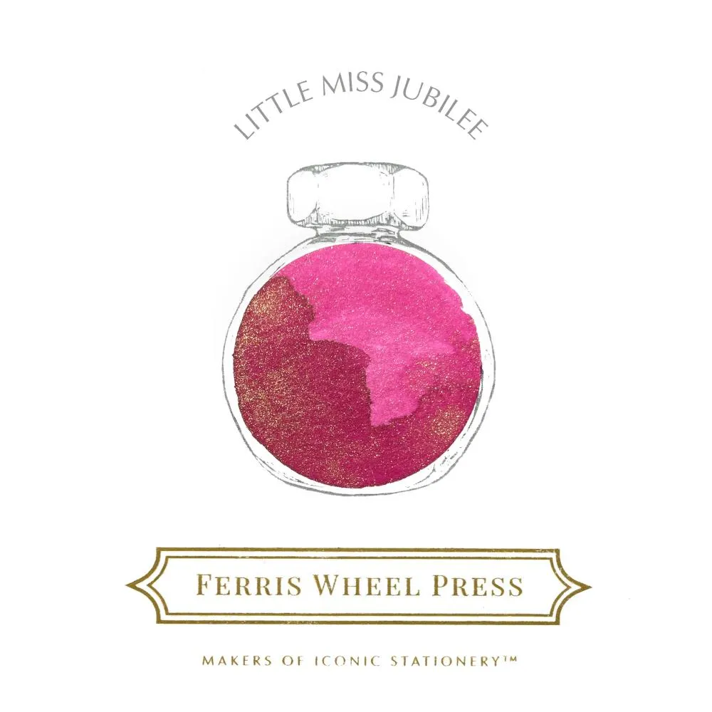 Ferris Wheel Press Bottled Ink - 38ml Honorary Edition Little Miss Jubilee