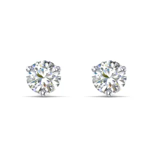 Fey & Co Exclusive  Lab Grown 1.5ct twt Diamond Stud Earring