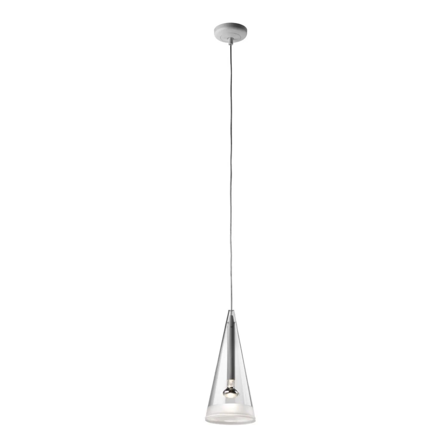 Flos | Fucsia 1 - Glass Pendant Light by Castiglioni