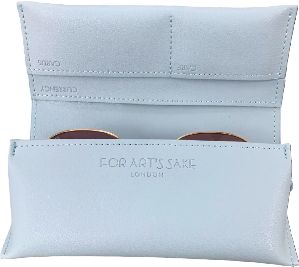 For Art's Sake Gold Pearl drop Sunglasses