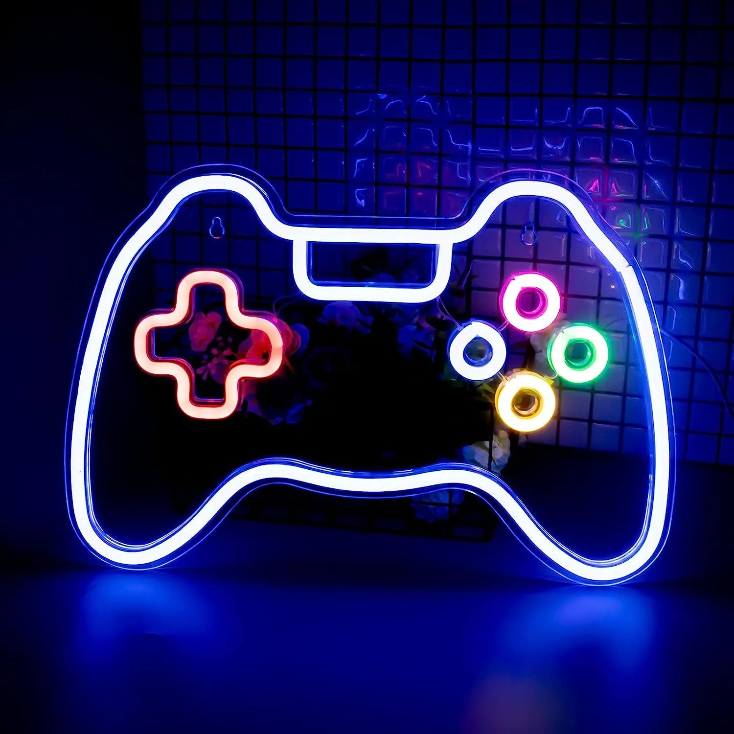 Gaming Neon Sign, Gamer Neon Sign for Game Room Decor, USB Powered Switch Gaming Led Signs for Teen Boy Gaming Room Wall Decor, Gamer Gifts for Teen Boys Girls, Gaming Stuff for Room Setup