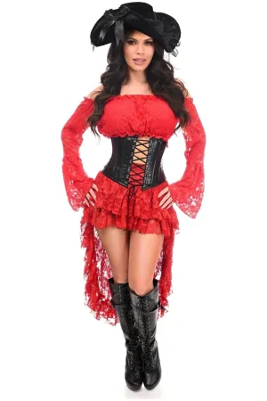 High Seas 4 PC Commander Crimson Costume