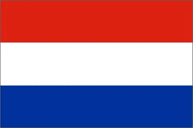 Holland National Flag Printed