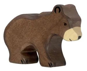 Holztiger Small Brown Bear