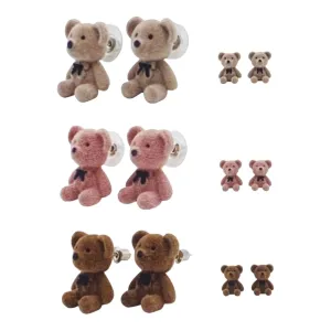 Irresistibly Cute Teddy Bear Earrings