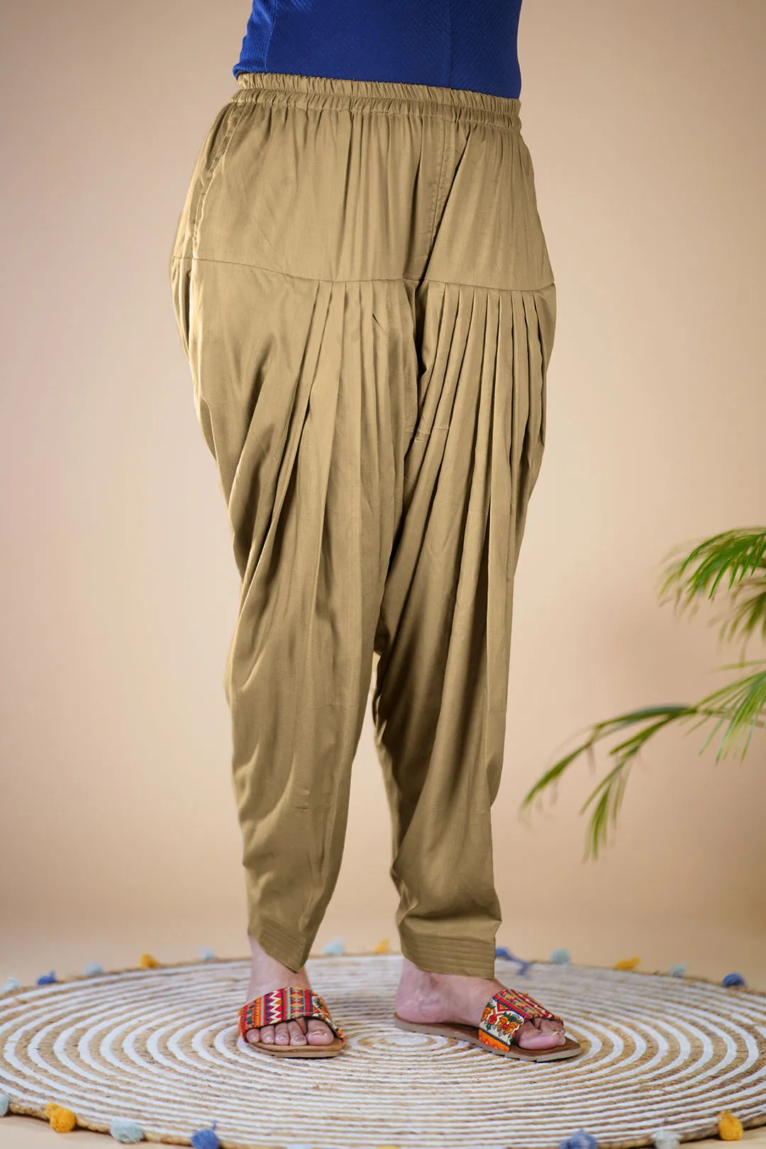 Khaki Rayon Salwar