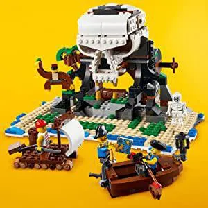 LEGO Creator 3in1 Pirate Ship 31109 Building Playset for Kids who Love Pirates and Model Ships, New 2020 (1,260 Pieces)