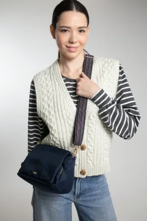 LEYTON NEW CROSS BODY BAG IN NAVY