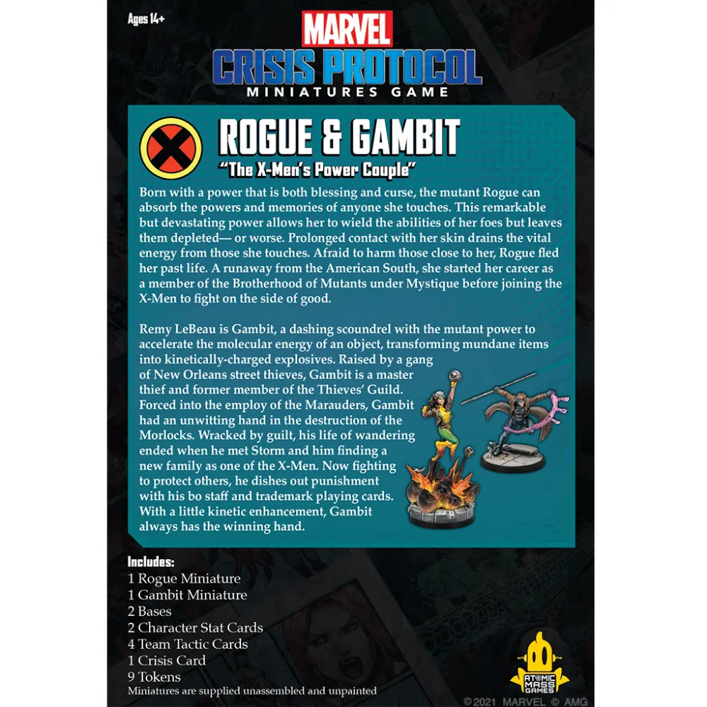 Marvel: Crisis Protocol – Gambit and Rogue