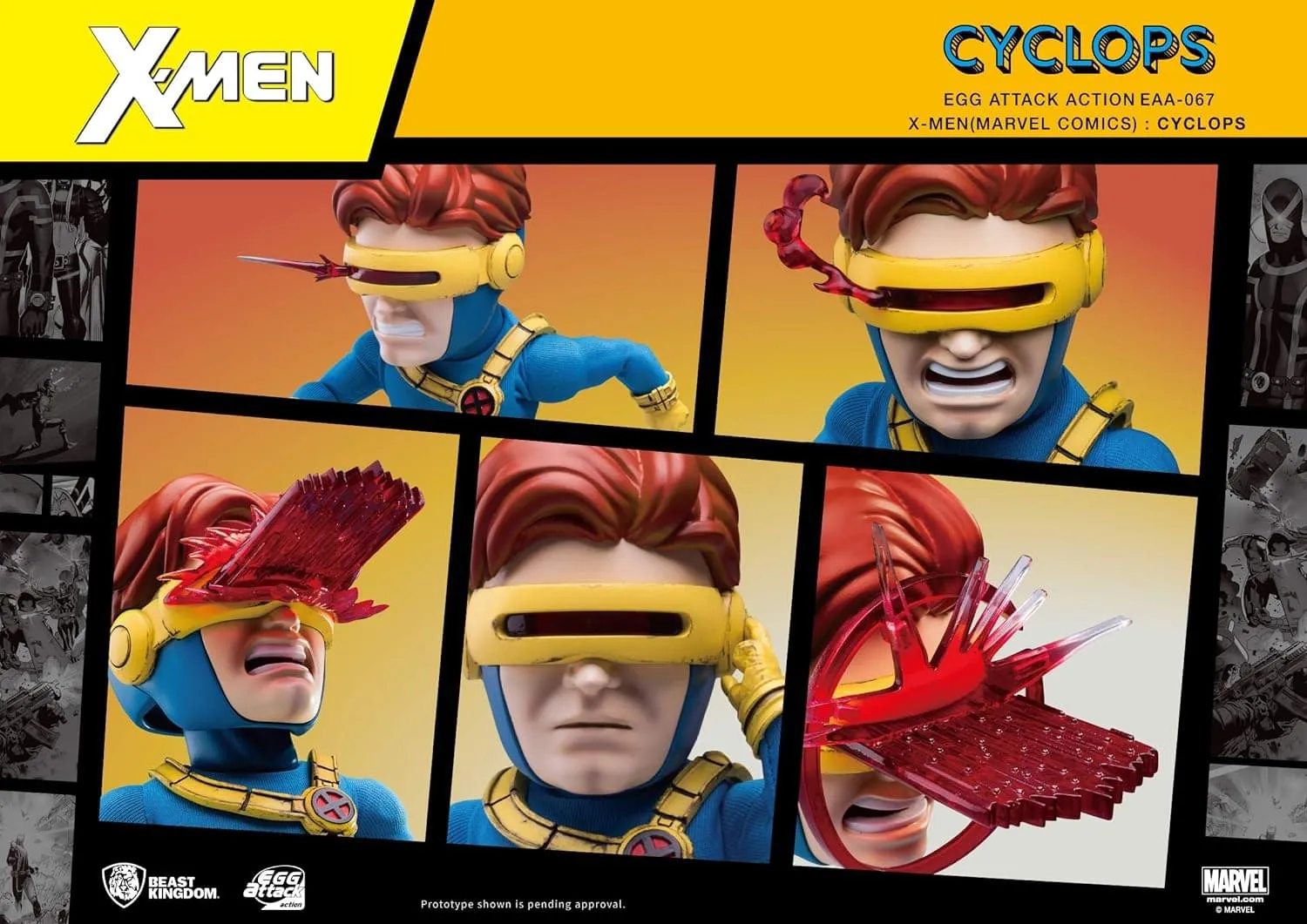 Marvel Egg Attack Action Figure | Cyclops