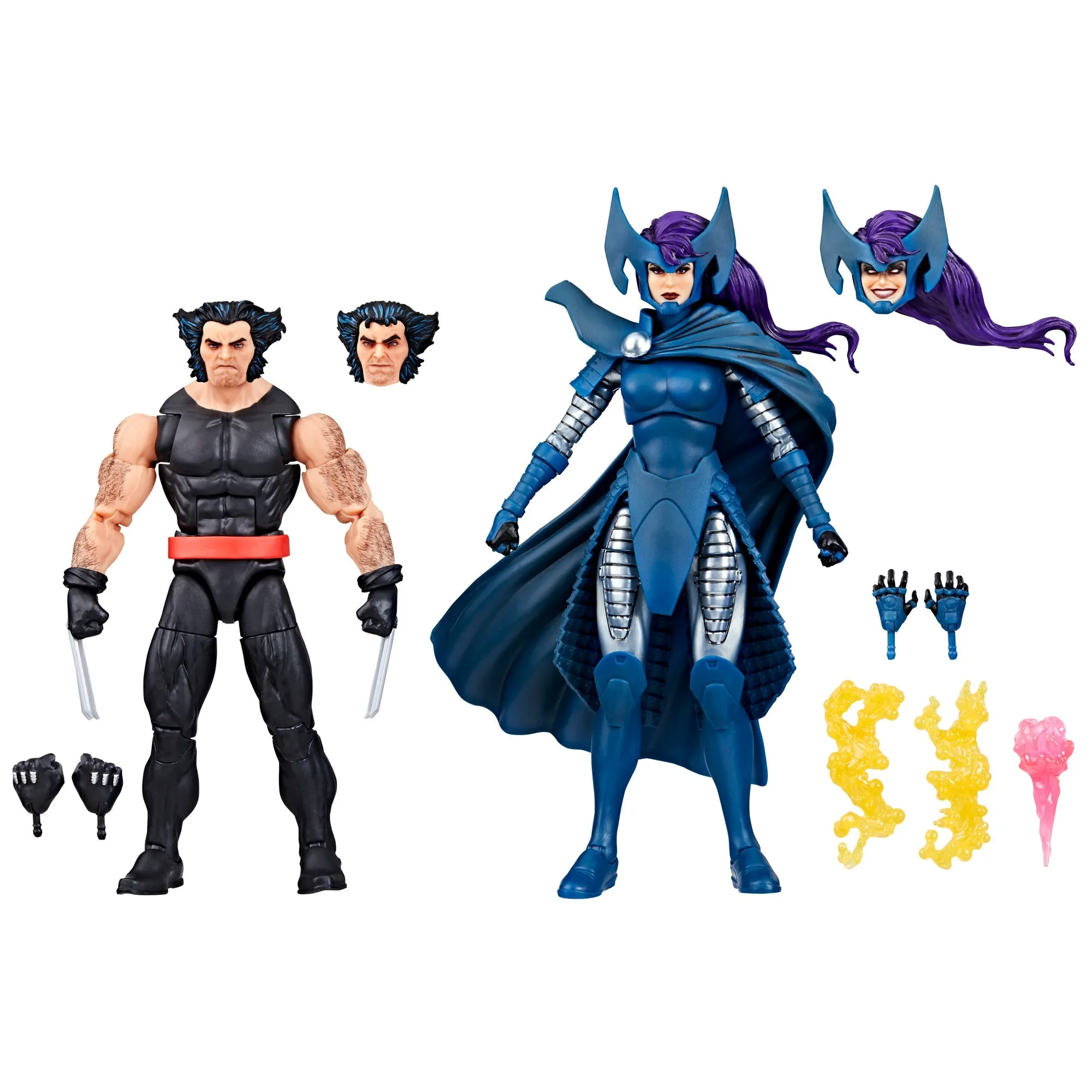 Marvel Legends Series Wolverine and Psylocke