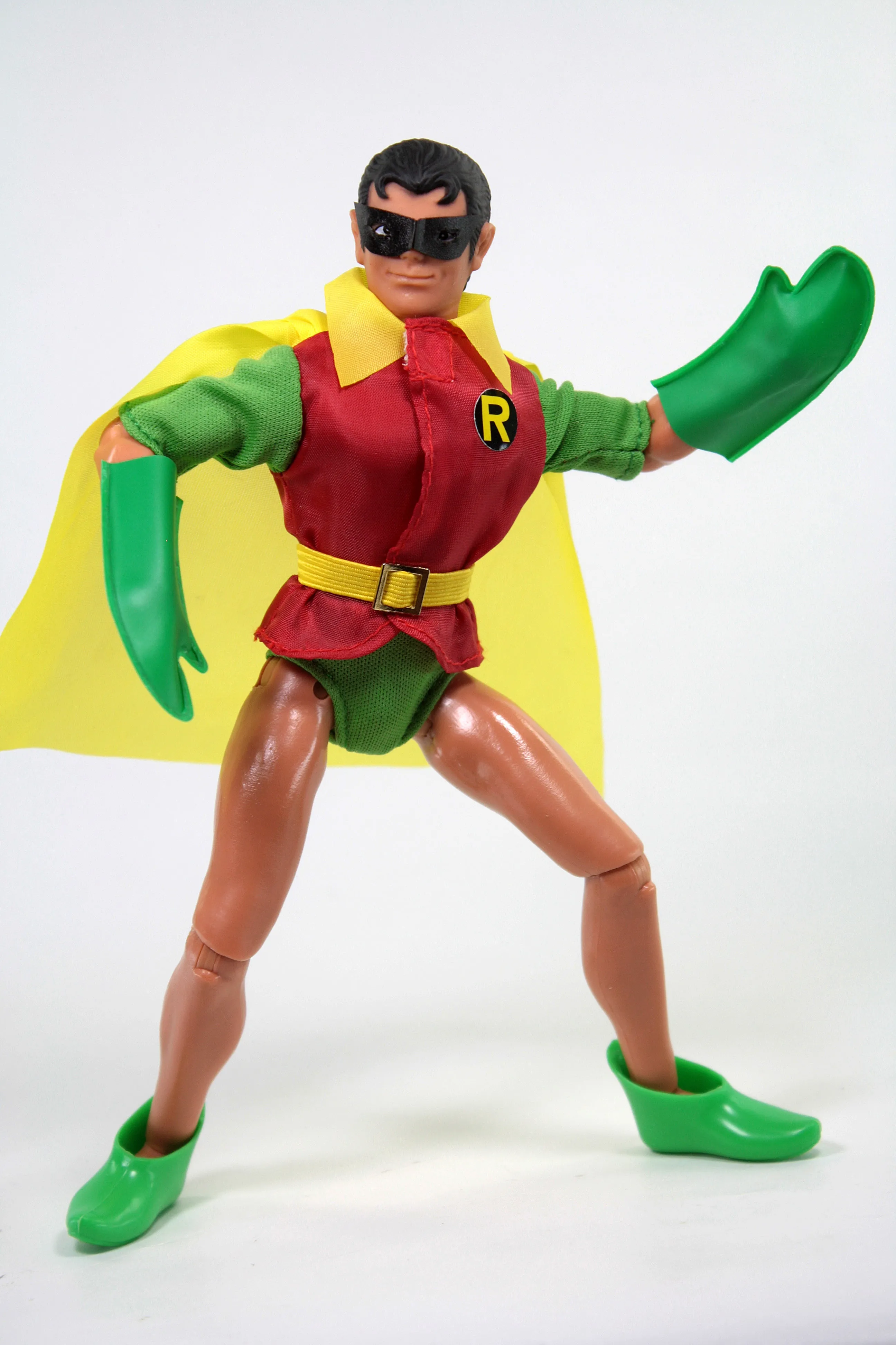 Mego DC World\'s Greatest Super-Heroes! 50th Anniversary - Robin 8-inch Action Figure (51302) LOW STOCK