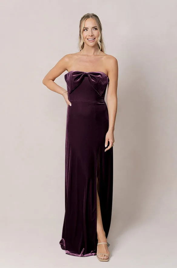 Monroe Velvet Dress | Made To Order