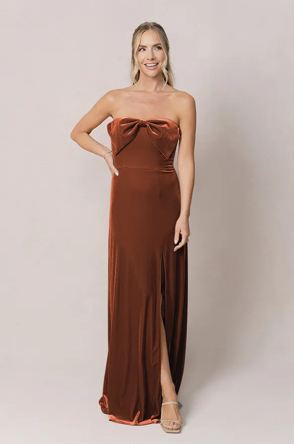 Monroe Velvet Dress | Made To Order