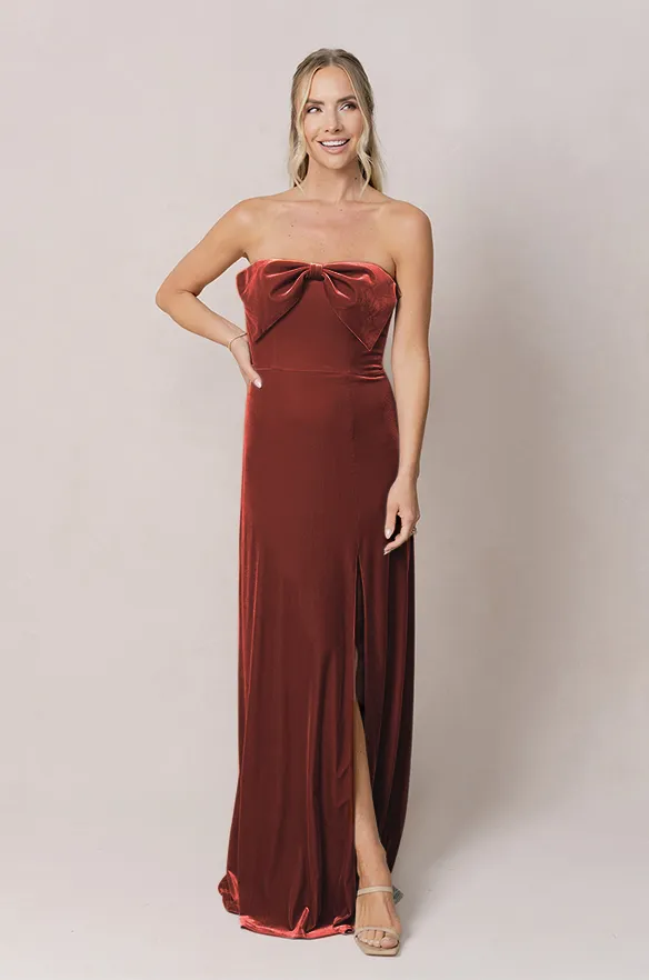 Monroe Velvet Dress | Made To Order