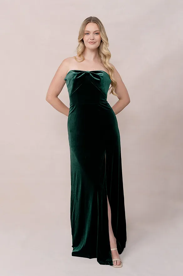 Monroe Velvet Dress | Made To Order