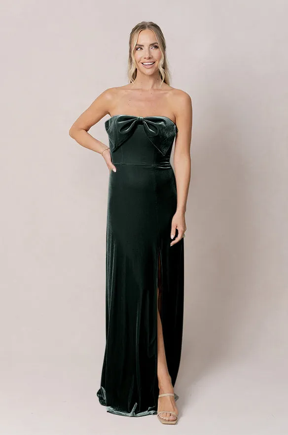 Monroe Velvet Dress | Made To Order