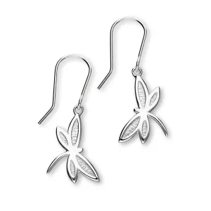 Nature In Flight Silver Earrings E1745