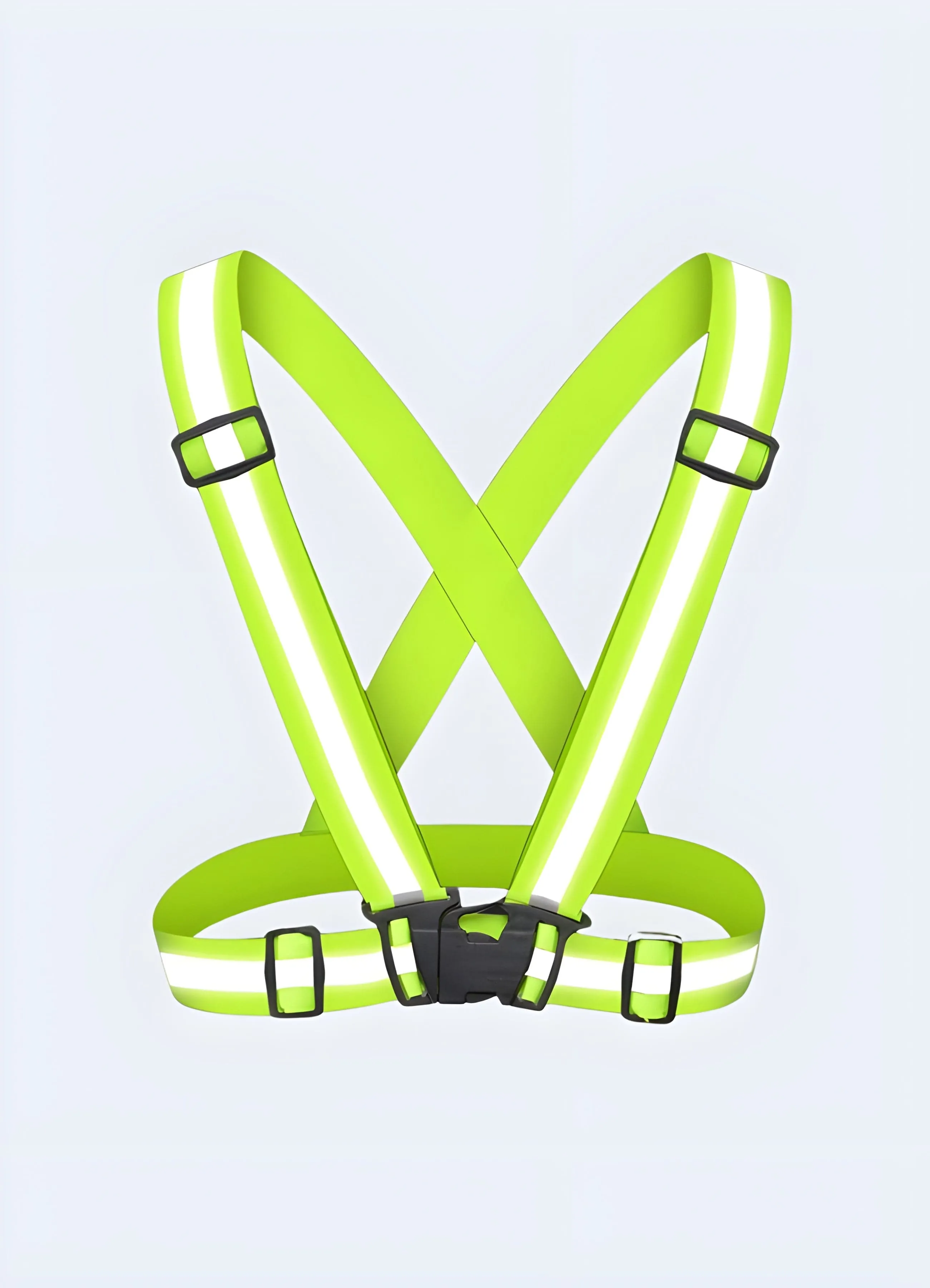 Neon Color Reflective Stripes Techwear Harness