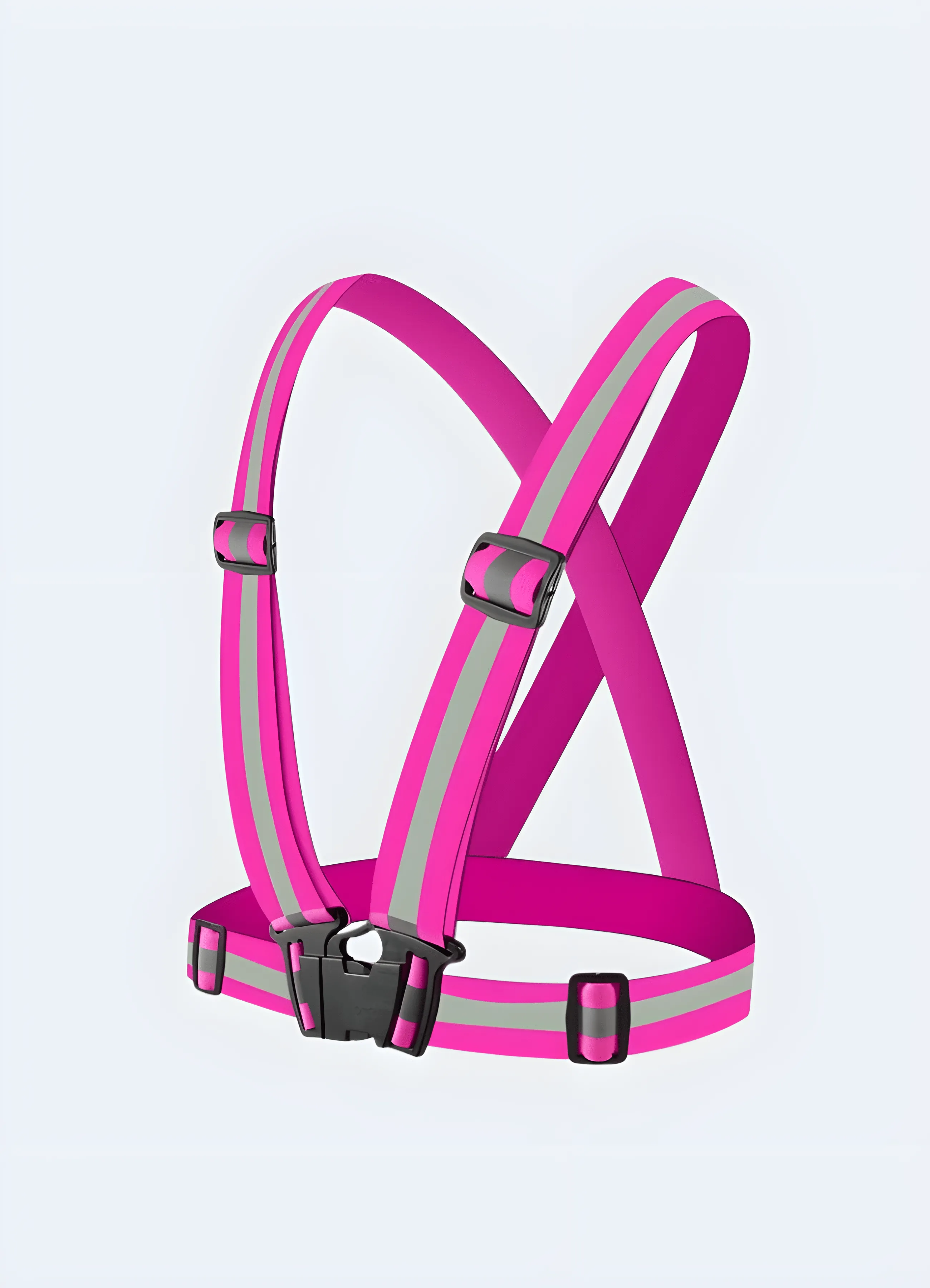 Neon Color Reflective Stripes Techwear Harness