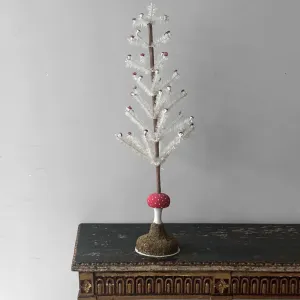 Nostalgic Feather Tree with Mushroom Base #3