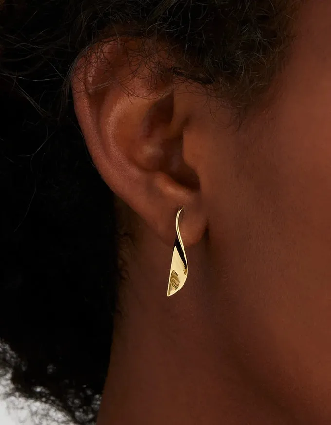 Ocean Trail Earrings Gold